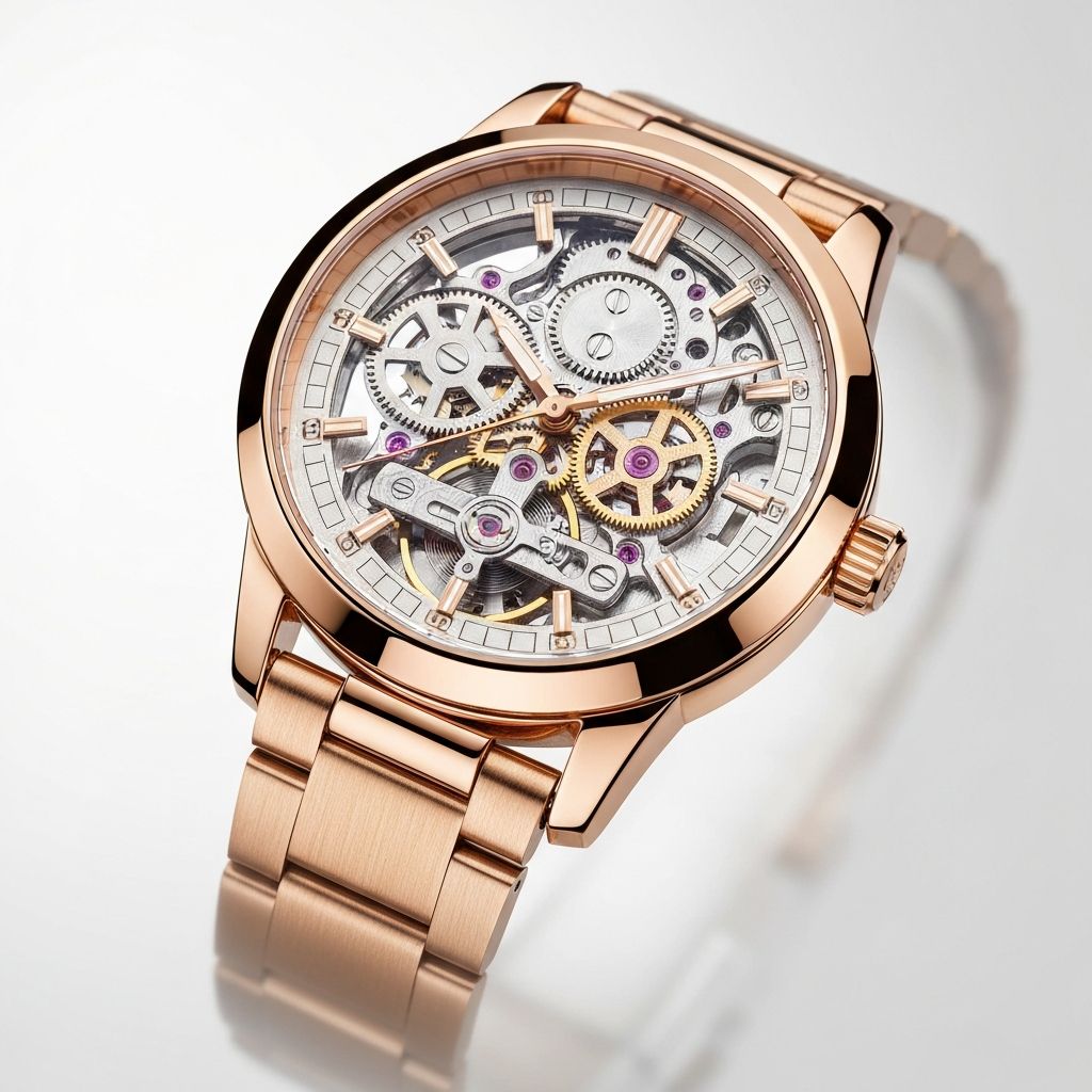 CHRONOS Tourbillon Skeleton mechanical watch